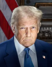 Official Inaugural Portrait of Donald Trump by Daniel Torok.